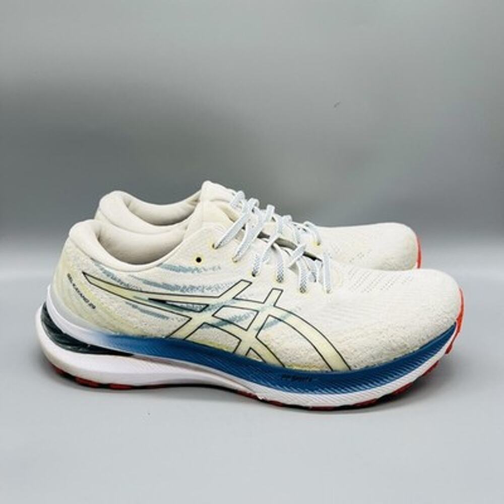 ASICS Shoes Mens 11 White Mesh GEL Kayano 29 Running Athletic Sneakers Comfort